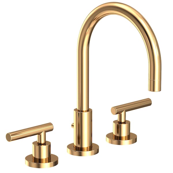 Newport Brass Widespread Lavatory Faucet in Polished Brass Uncoated (Living) 990L-03N - main